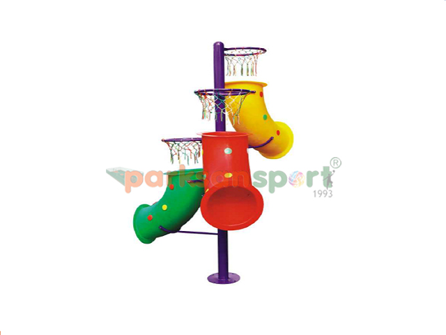 Basketbol Sahası Ekipmanları / 3'lü Dirsek Pota - 30330 