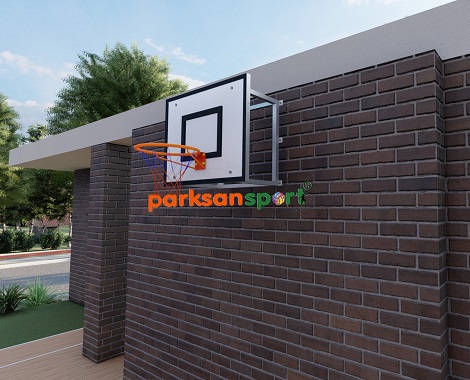 Duvara Monte Basket Potası Mdf Panyalı (90x120) - 60216