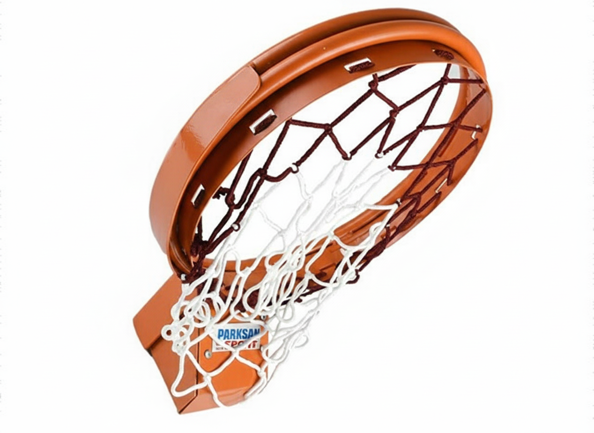 Diğer Spor Sahası Ekipmanları / 60809 - Double Integrated 45 cm Üç Yaylı Basketbol Çemberi