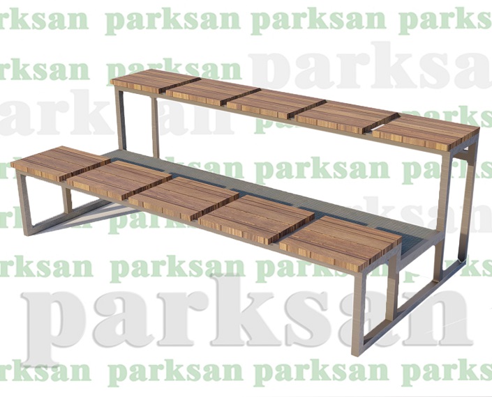 Ahşap Tribün Oturma Grubu - 60700