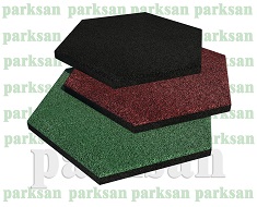 61008-03 Kauçuk Karo Altıgen Modeli Standart Renkler