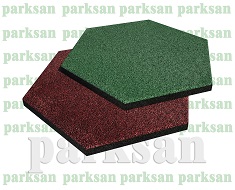 61008-01 Kauçuk Karo Altıgen Modeli Standart Renkler