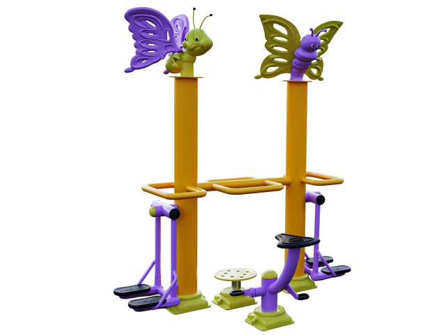 Çocuk Seri Park Spor Aletleri  / Çocuk Spor Aleti 4'lü Takım - 81113