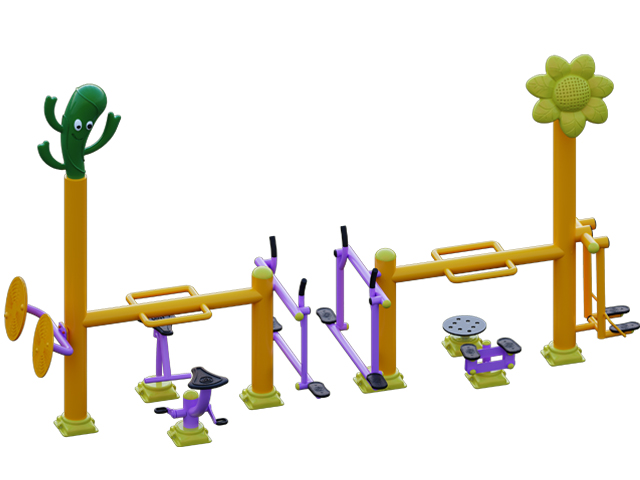 Çocuk Seri Park Spor Aletleri  / Çocuk Spor Aleti 8'li Takım - 81116