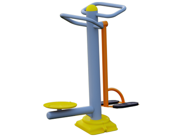 Eko Seri Park Spor Aletleri  / Ayakta Bel Esnetme ve Yan Salınım Spor Aleti - 81162