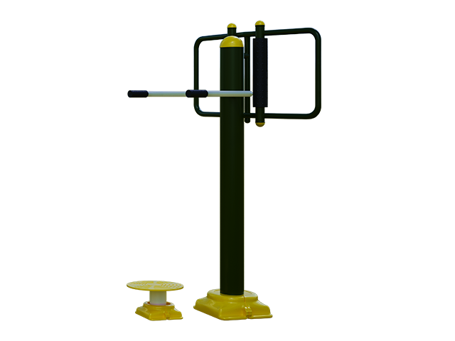 Park Spor Aletleri Klasik Seri / Park Spor Ayakta Bel Esnetme ve Sırt Masaj Aleti - 81232