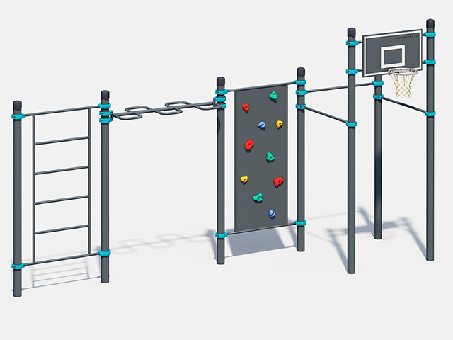 Açık Hava Bar ve Barfiks Spor Aletleri Çocuk Seri / Bar ve Barfiks Spor Aleti Çocuk Seri - 2