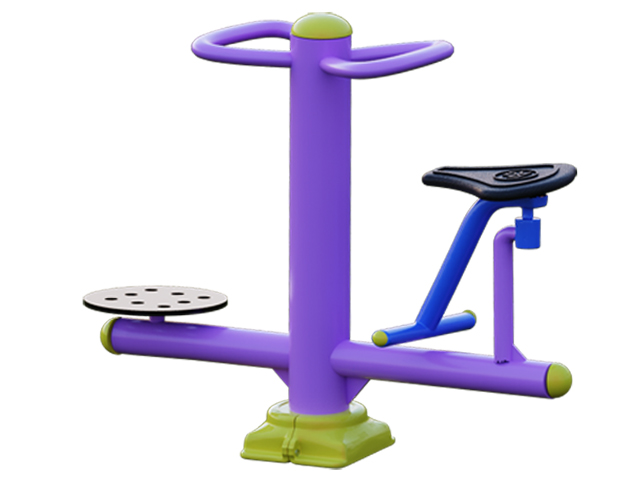 Çocuk Park Spor Aletleri / Çocuk Ayakta ve Oturarak Bel Esnetme Spor Aleti - 81106