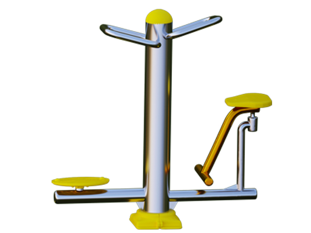 Park Spor Aletleri Eko Seri / Ayakta ve Oturarak Bel Esnetme Spor Aleti - 81160