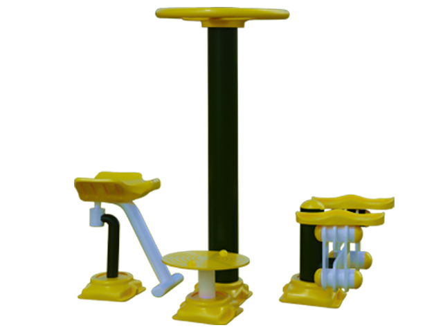 Park Spor Aletleri Klasik Seri / Park Spor Bel Esnetme ve Step Aleti - 81251