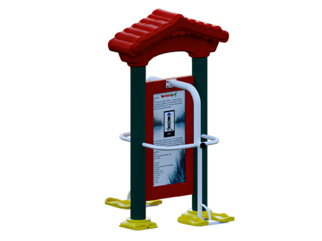 Park Spor Aletleri Panolu Seri / Park Spor Aletleri Panolu İkili Bel Esnetme - 81501