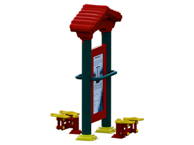 Park Spor Aletleri Panolu Seri / Park Spor Aletleri Panolu İkili Step - 81513