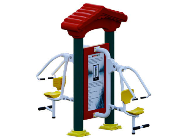 Park Spor Aletleri Panolu Seri / Park Spor Panolu Vücut Geliştirme Omuz ve Sırt - 81515