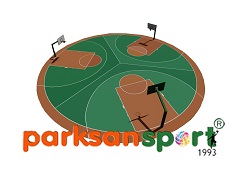 Üç Yönlü Daire Basketbol Sahası - 60124