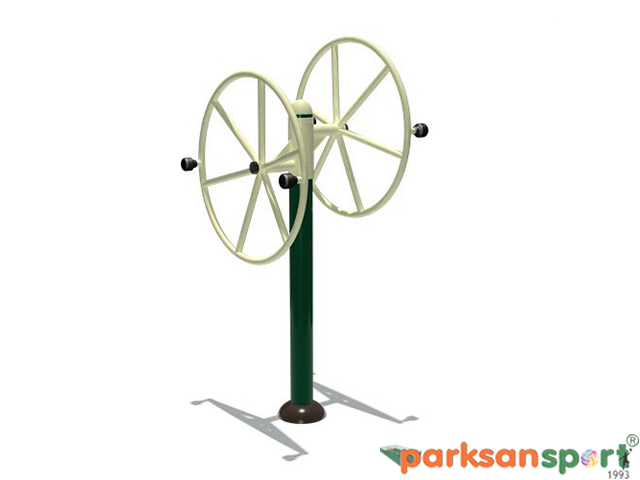 Park Spor Aletleri Klasik Seri / Park Spor Geniş Kol Çevirme Aleti - 81229