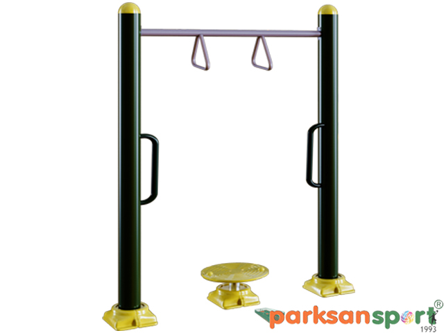 Park Spor Aletleri Klasik Seri / Park Spor Aleti Ayakta Bel Esnetme Barfiks - 81260