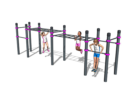 Bar ve Barfiks Spor Aleti Çocuk Seri - 4