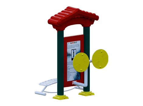 Park Spor Aletleri Panolu Mekik, Şınav ve Kol Çevirme - 81502