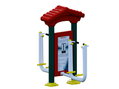 Park Spor Aletleri Panolu Havada Yürüyüş - 81506