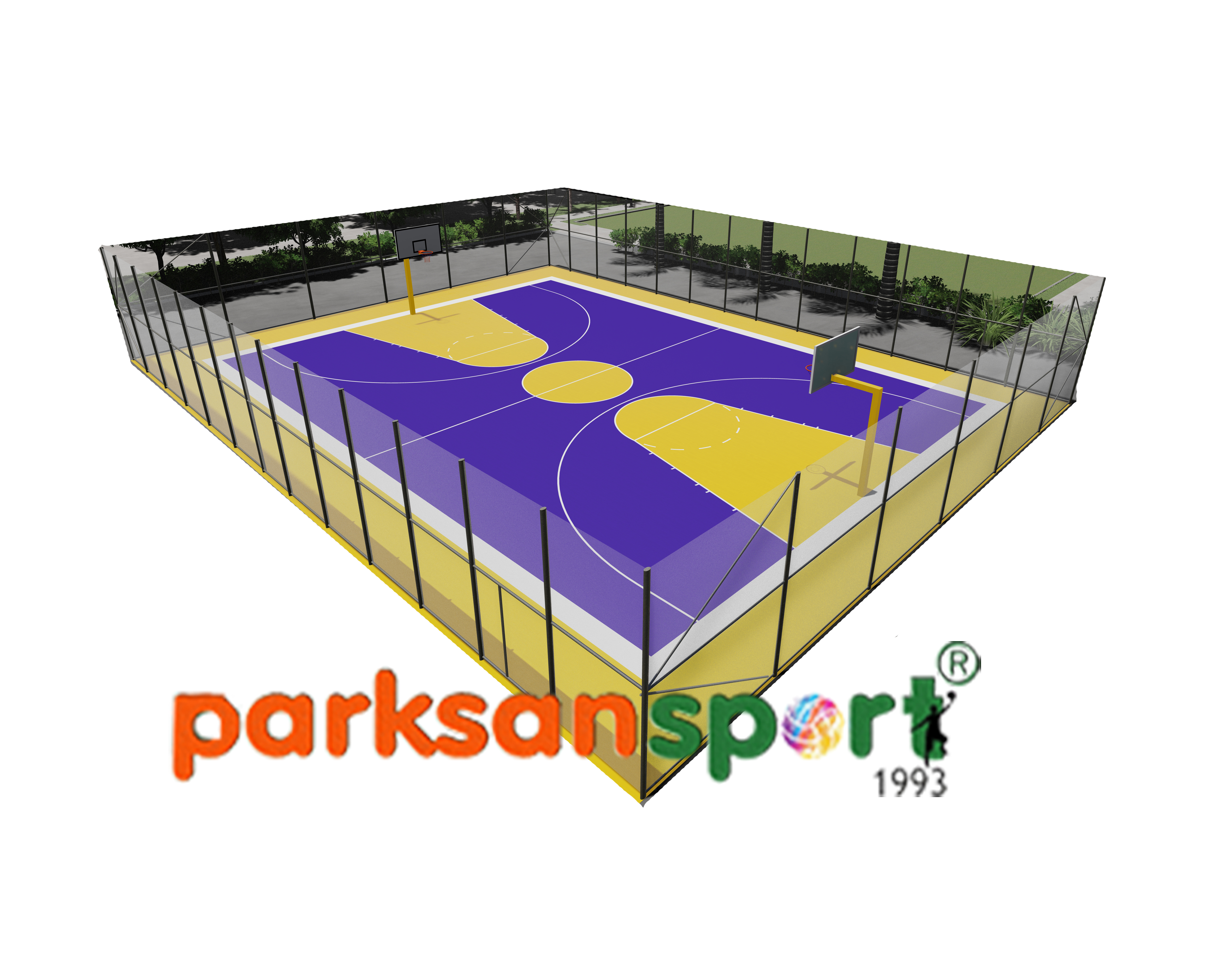 Mini Basketbol Sahası - 60112