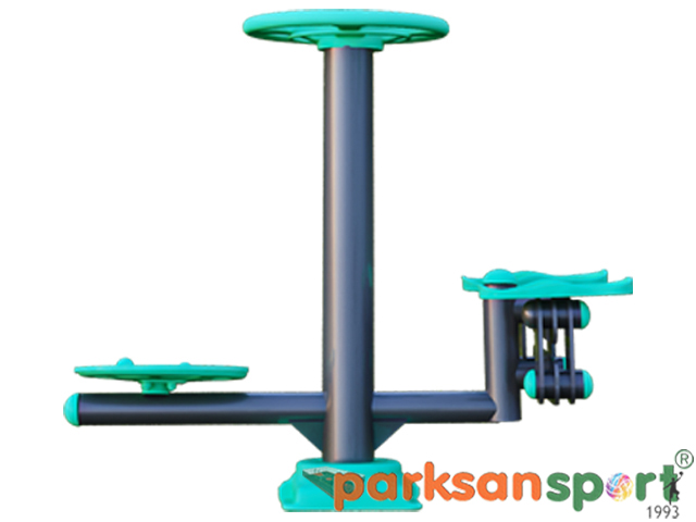 Park Spor Aletleri Belediye Tipi / Park Spor Bel Çevirme ve Step Aleti - 81321