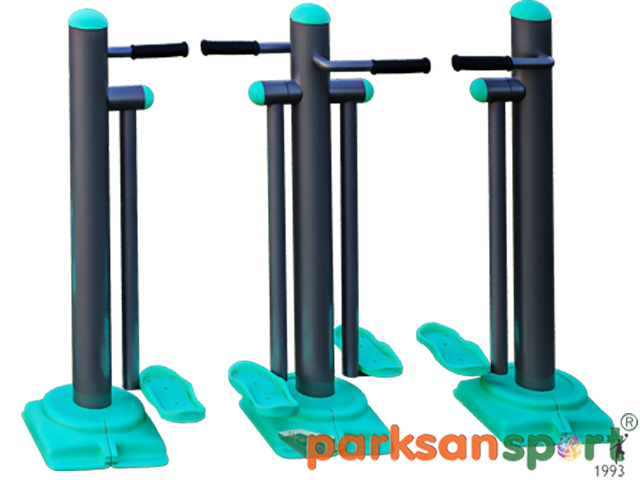 Park Spor Aletleri Belediye Tipi / Park Spor İkili Havada Yürüyüş Aleti - 81331