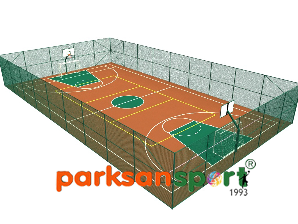 Çok Amaçlı  Spor Sahası (Basketbol+Futbol) - 60142