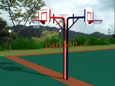 Antrenman Tipi Üç Yönlü Basketbol Potası Fiber Panyalı(90x120) - 60282