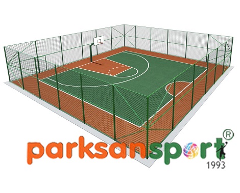 Yarım Basketbol Sahası - 60110
